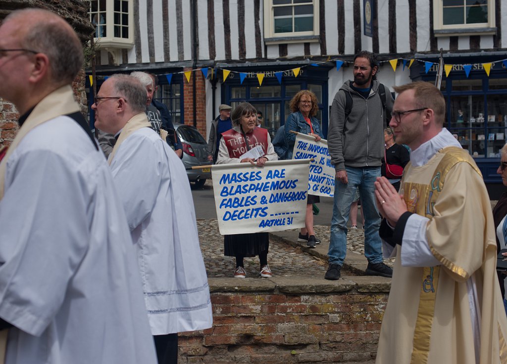 Whitsun pilgrimage to Walsingham 2025.
