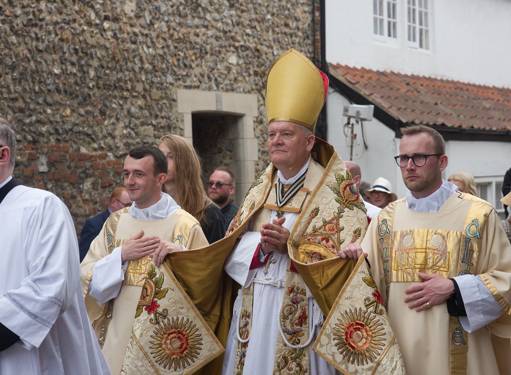 Whitsun pilgrimage to Walsingham 2025.