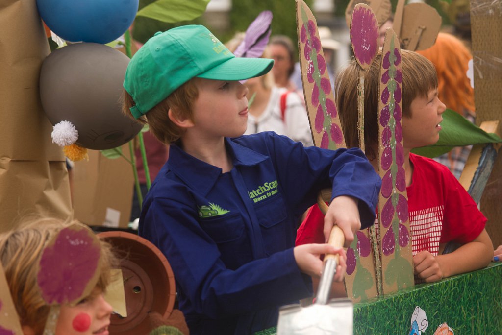 The Burnhams Flower Show Fete & Carnival parade, 2025